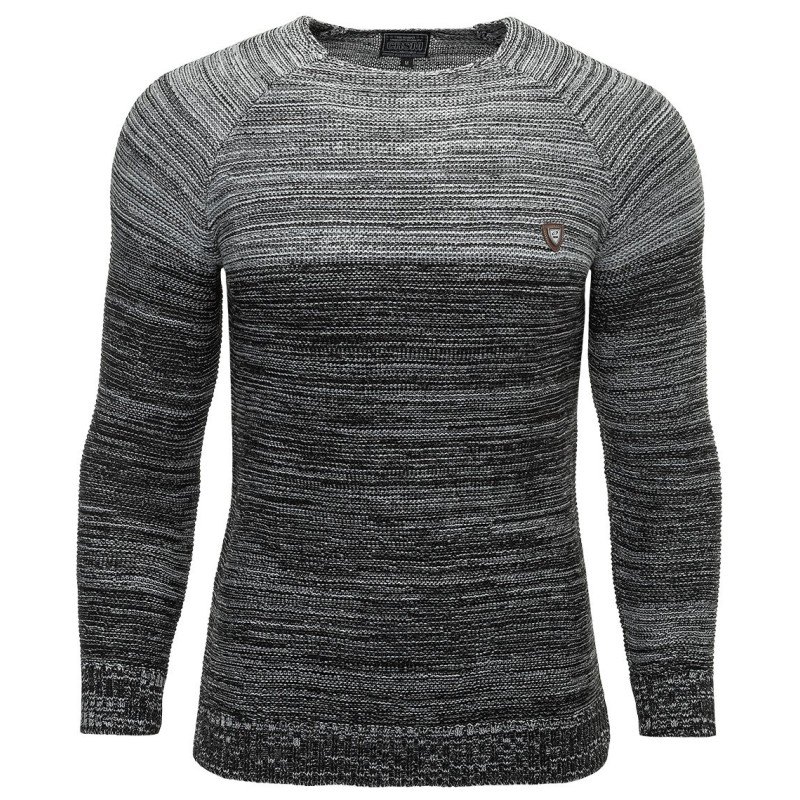 Pulover Tricotat Barbati Carisma Negru 7261 – Black Friday