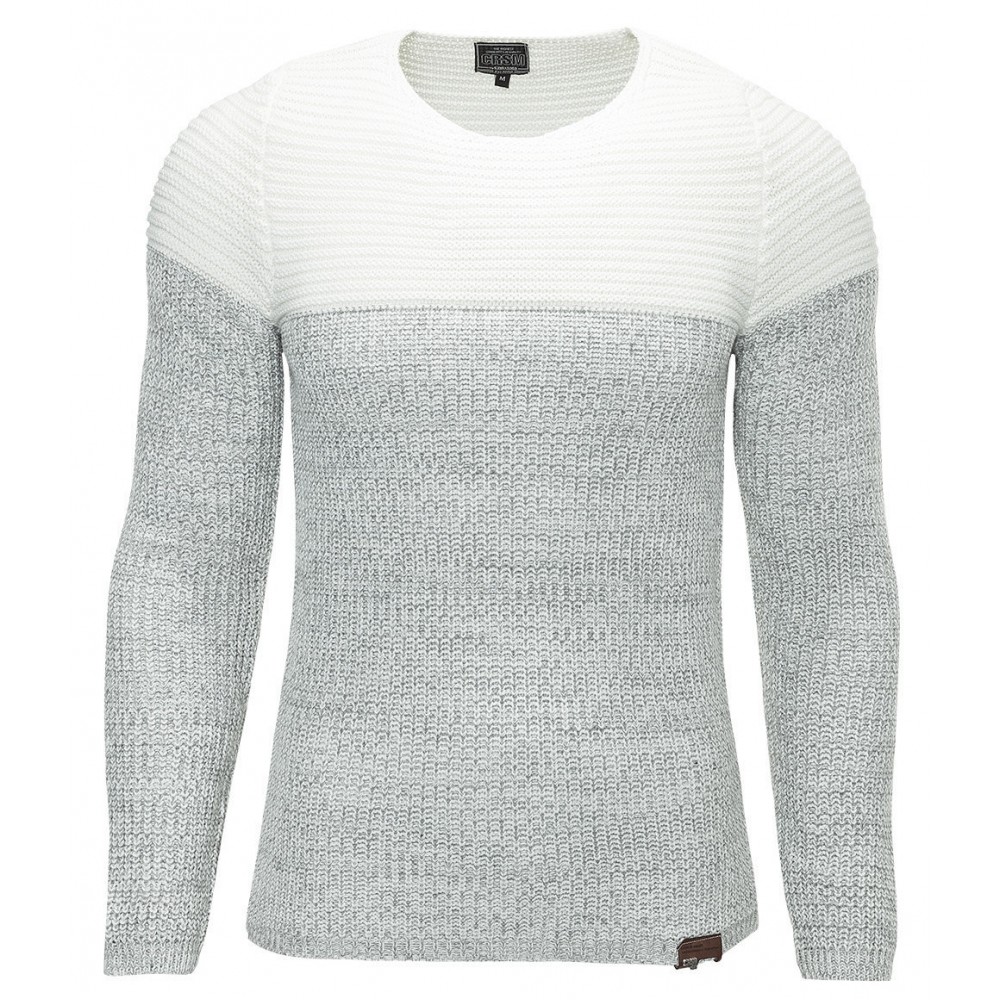 Pulover Barbati Carisma Alb 7288 Pulover Barbati Carisma Alb 7288 - readytowear