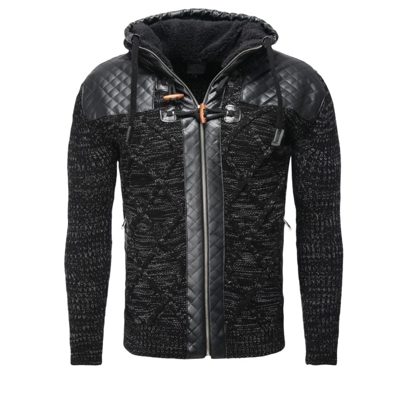 Jacheta-Cardigan Barbati Carisma Neagra 7293 – IMBRACAMINTE