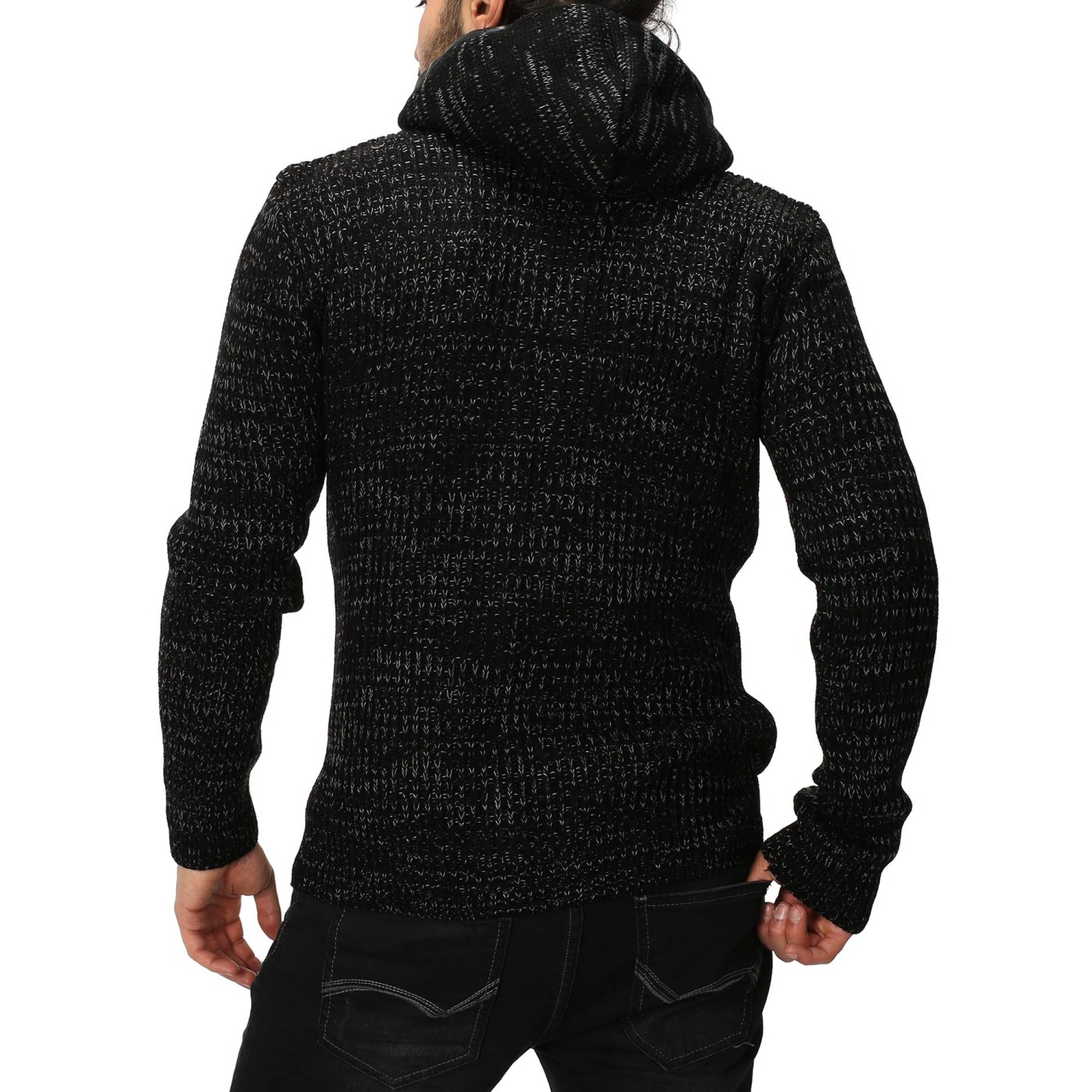 Jacheta-Cardigan Barbati Carisma Neagra 7293 – IMBRACAMINTE Jacheta-Cardigan Barbati Carisma Neagra 7293 – IMBRACAMINTE