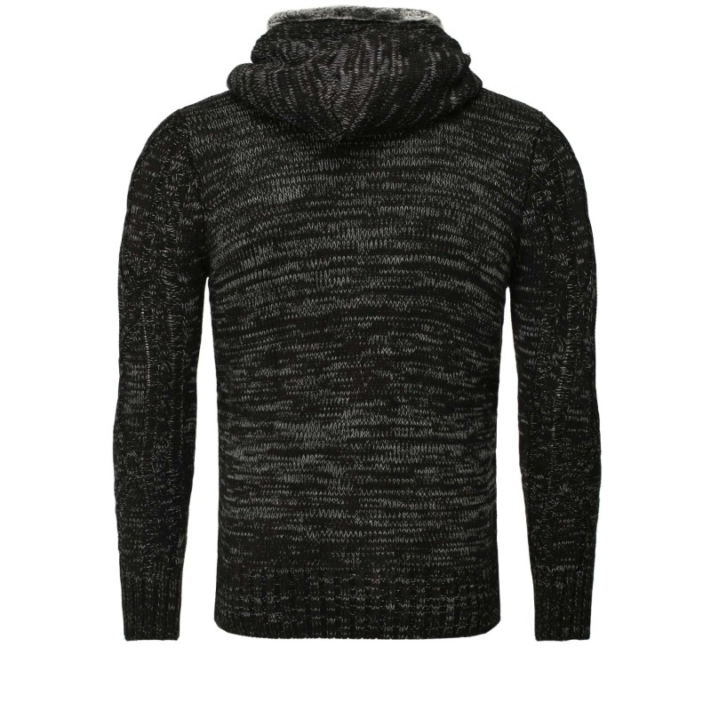 Jacheta-Cardigan Barbati Carisma Negru 7338 – Black Friday