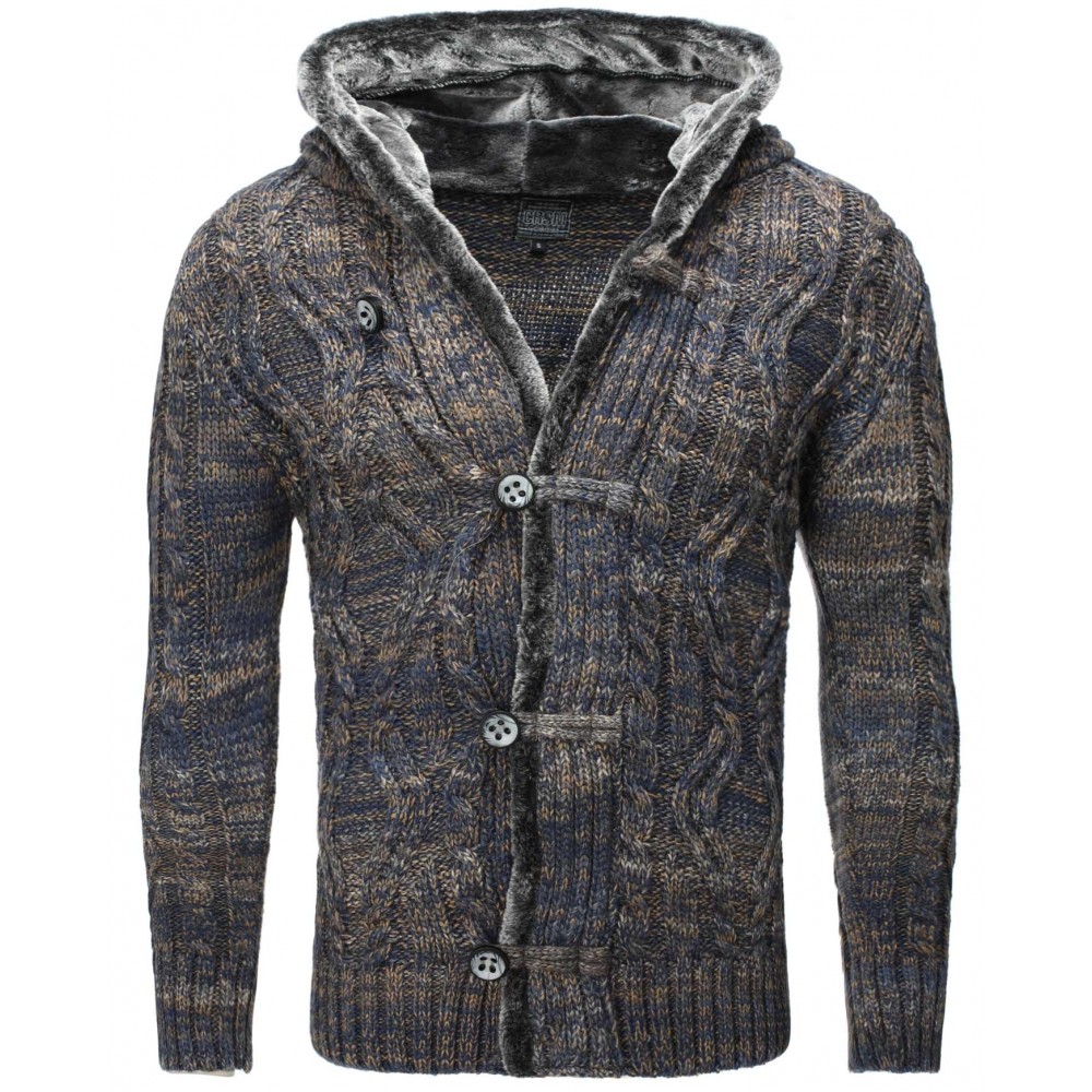 Jacheta-Cardigan Barbati Carisma Camel 7344 Jacheta-Cardigan Barbati Carisma Camel 7344 - readytowear