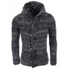 Jacheta-Cardigan Barbati Carisma Neagra 7344 Jacheta-Cardigan Barbati Carisma Neagra 7344 - readytowear