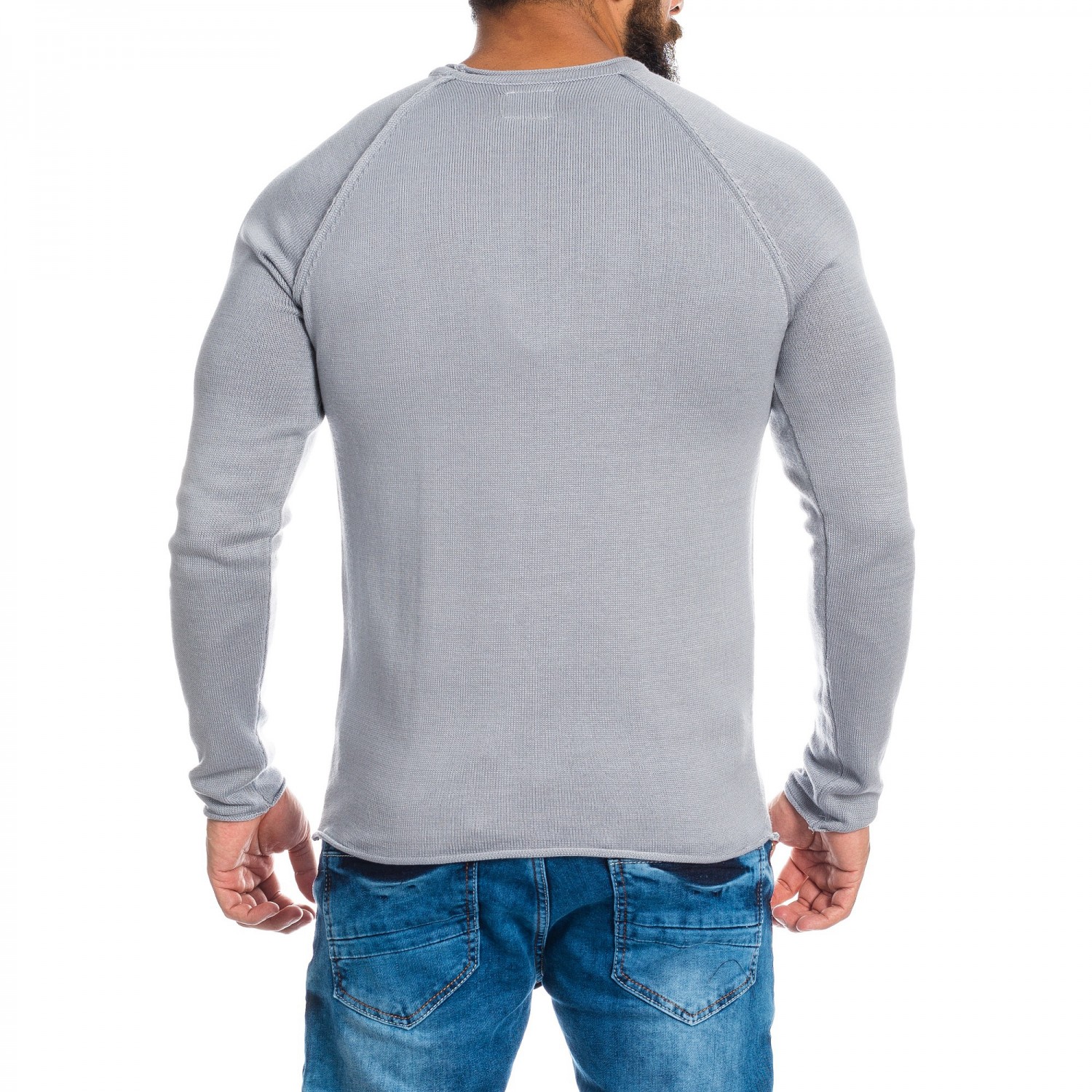 Pulover Barbati Carisma Gri 7370 – Black Friday