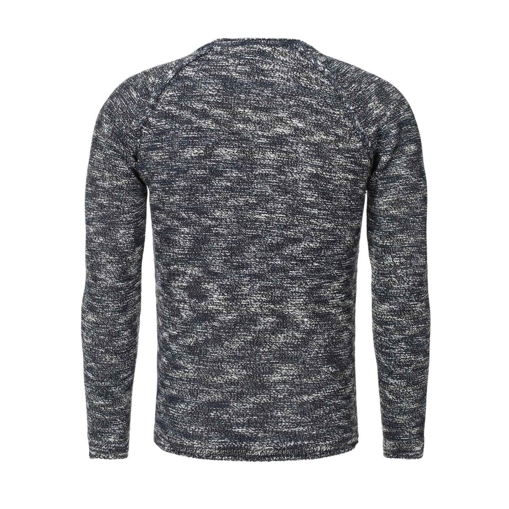 Pulover Tricotat Barbati Carisma Bleumarin 7425 geci de piele - readytowear.ro