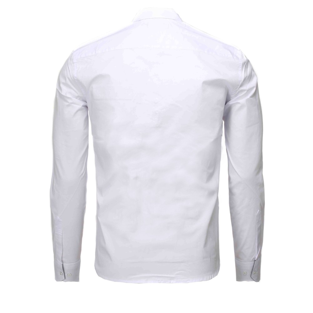 Camasa Barbati Carisma Alba 8285 geci de piele - readytowear.ro
