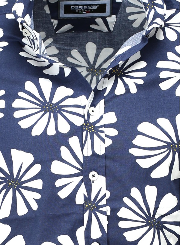 Camasa Barbati Carisma Bleumarin 8393 – Black Friday — fotografia 3