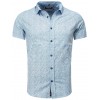 Camasa cu Maneca Scurta Barbati Carisma Bleu 9091 - readytowear.ro