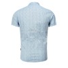 Camasa cu Maneca Scurta Barbati Carisma Bleu 9091 geci de piele - readytowear.ro