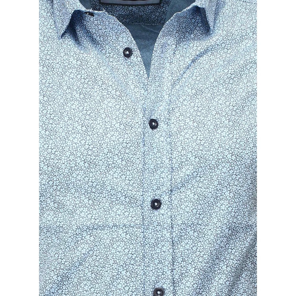 Camasa cu Maneca Scurta Barbati Carisma Bleu 9091 Camasa cu Maneca Scurta Barbati Carisma Bleu 9091 - readytowear.ro