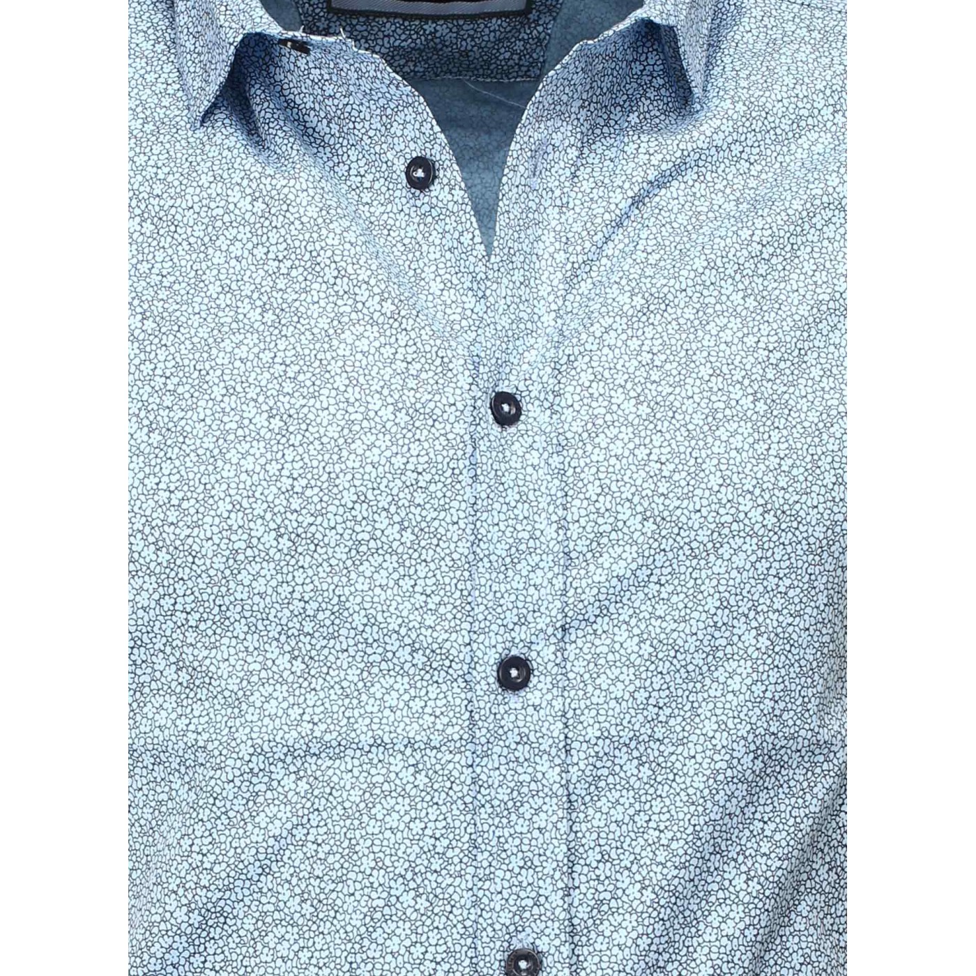 Camasa cu Maneca Scurta Barbati Carisma Bleu 9091 – Black Friday