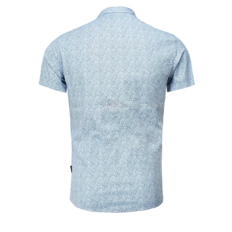 Camasa cu Maneca Scurta Barbati Carisma Bleu 9091 – Black Friday