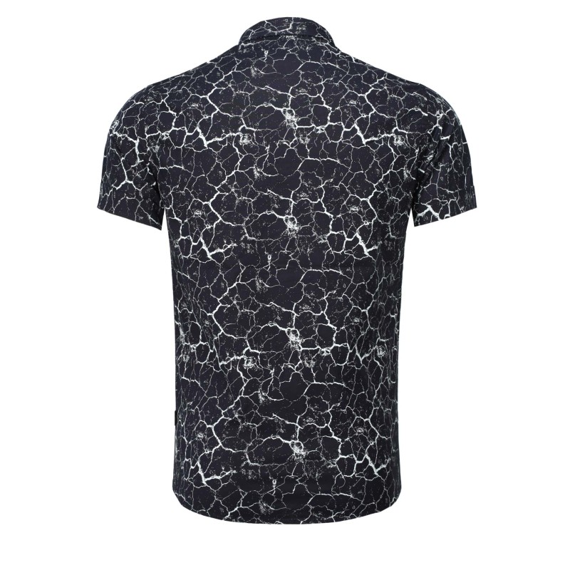 Camasa cu Maneca Scurta Barbati Carisma Bleumarin 9092 – Black Friday