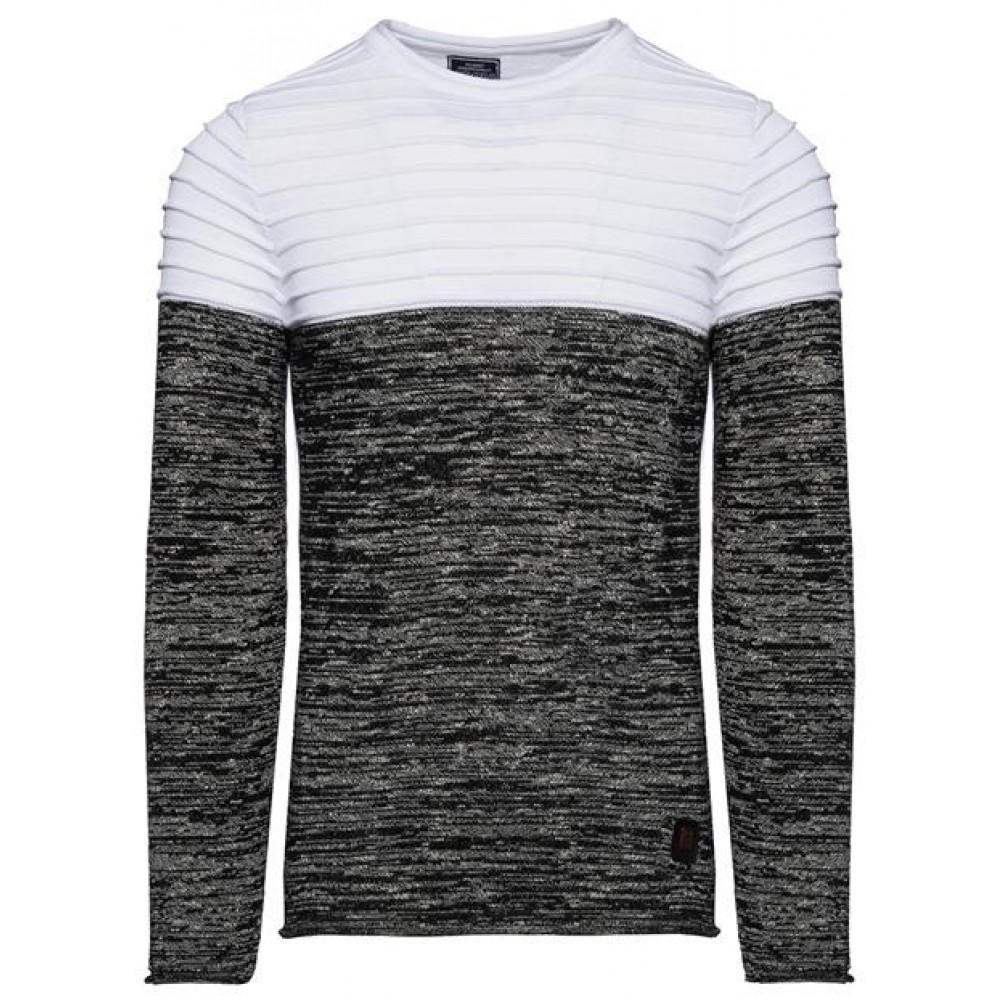 Pulover Tricotat Barbati Carisma Alb 7473 Pulover Tricotat Barbati Carisma Alb 7473 - readytowear