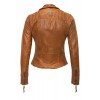Geaca de Piele Naturala Dama Freaky Nation Coniac Biker FN22350 Geaca de Piele Naturala Dama Freaky Nation Coniac Biker FN22350 - readytowear.ro