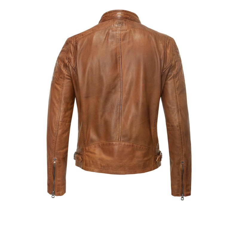 Geaca de Piele Naturala Barbati Gipsy Coniac Rylo LAKEV – Black Friday Geaca de Piele Naturala Barbati Gipsy Coniac Rylo LAKEV – Black Friday