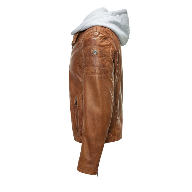 Geaca de Piele Naturala Barbati Gipsy Coniac Rylo LAKEV – Black Friday Geaca de Piele Naturala Barbati Gipsy Coniac Rylo LAKEV – Black Friday