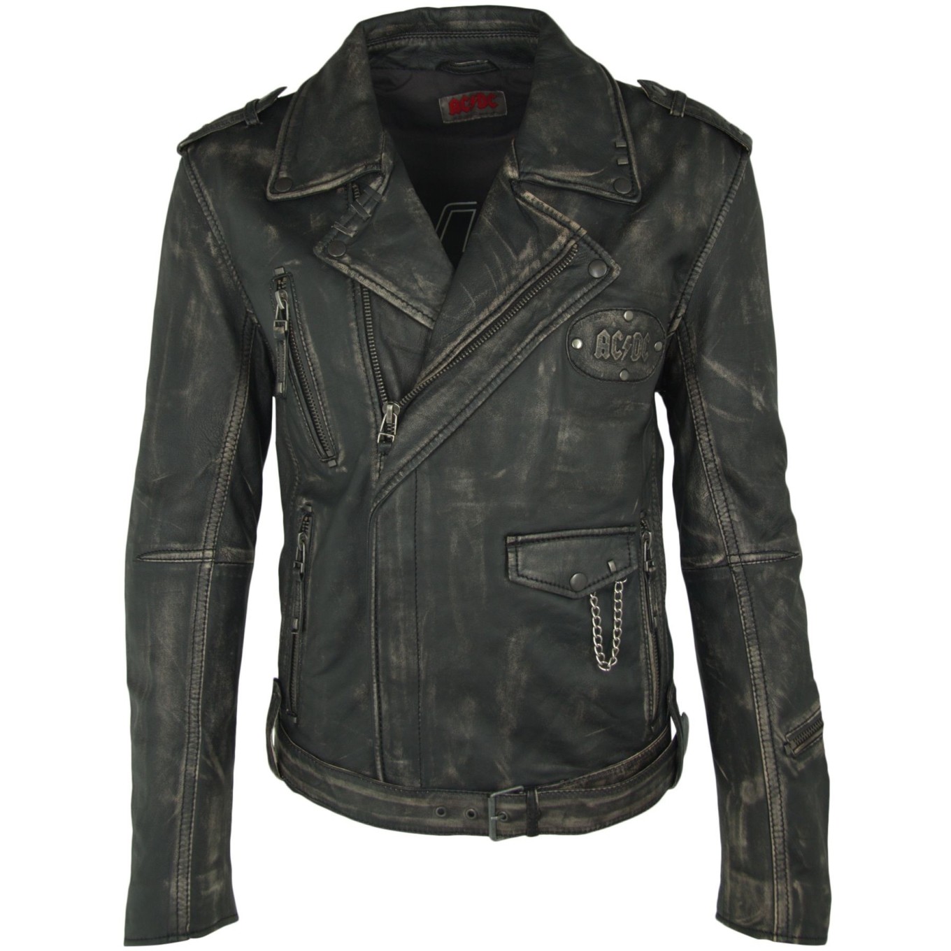 Geaca de Piele Naturala Barbati Gipsy Negru Bej AC/DC LROV – IMBRACAMINTE Geaca de Piele Naturala Barbati Gipsy Negru Bej AC/DC LROV – IMBRACAMINTE