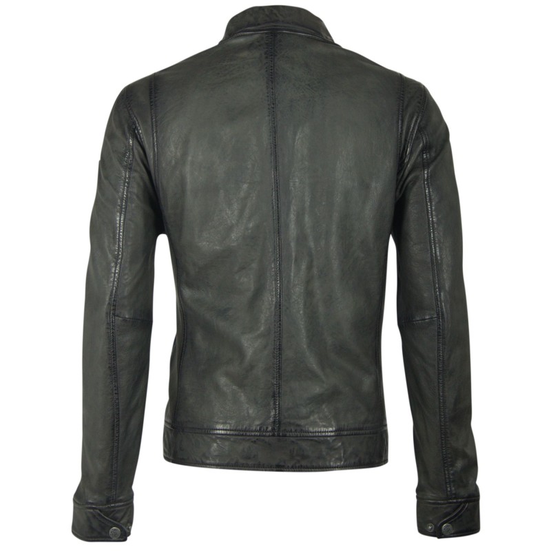 Geaca de Piele Naturala Barbati Gipsy Neagra Adem LASANV – IMBRACAMINTE Geaca de Piele Naturala Barbati Gipsy Neagra Adem LASANV – IMBRACAMINTE