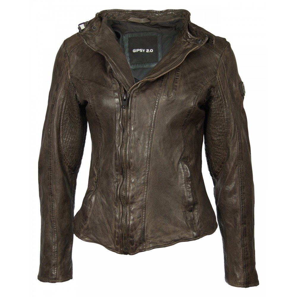 Geaca de Piele Naturala Dama Gipsy Maro Adira SF LAWOV Geaca de Piele Naturala Dama Gipsy Maro Adira SF LAWOV - readytowear.ro