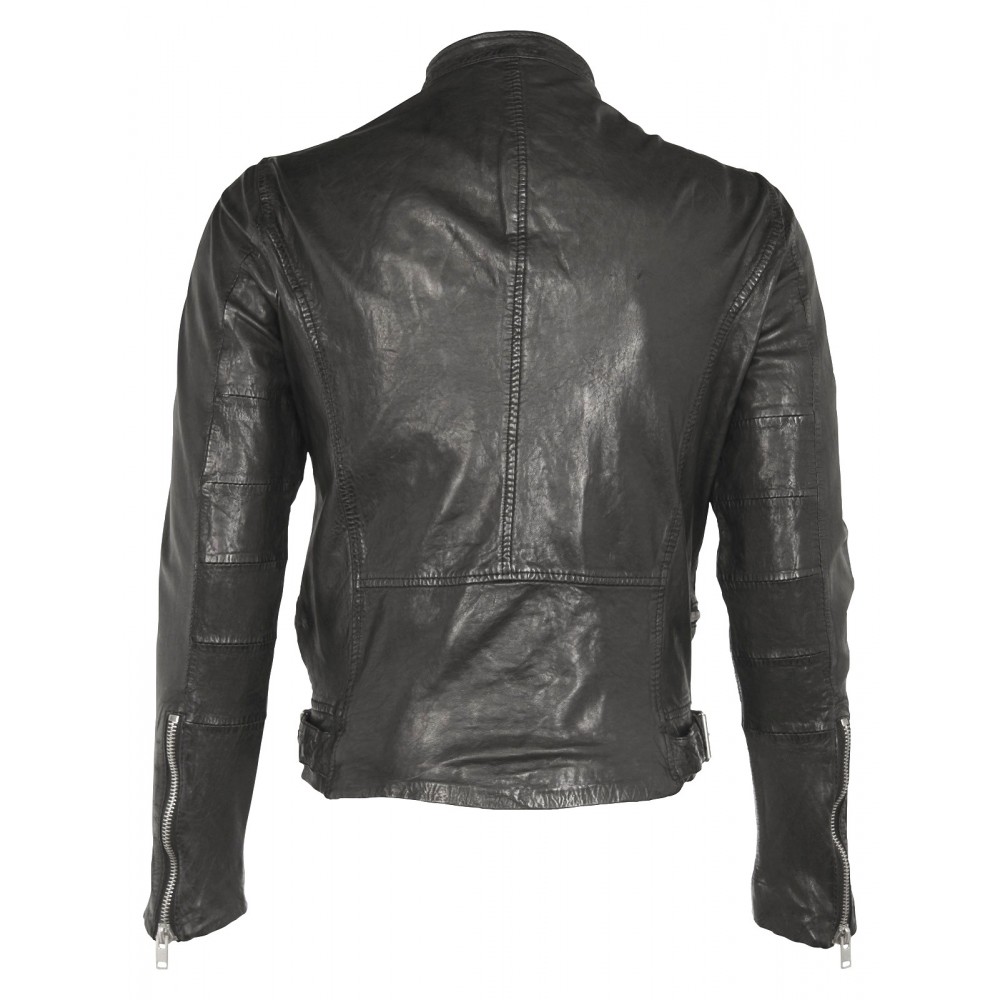 Geaca de Piele Naturala Barbati Gipsy Neagra Adysen SF LAWOV Geaca de Piele Naturala Barbati Gipsy Neagra Adysen SF LAWOV - readytowear.ro
