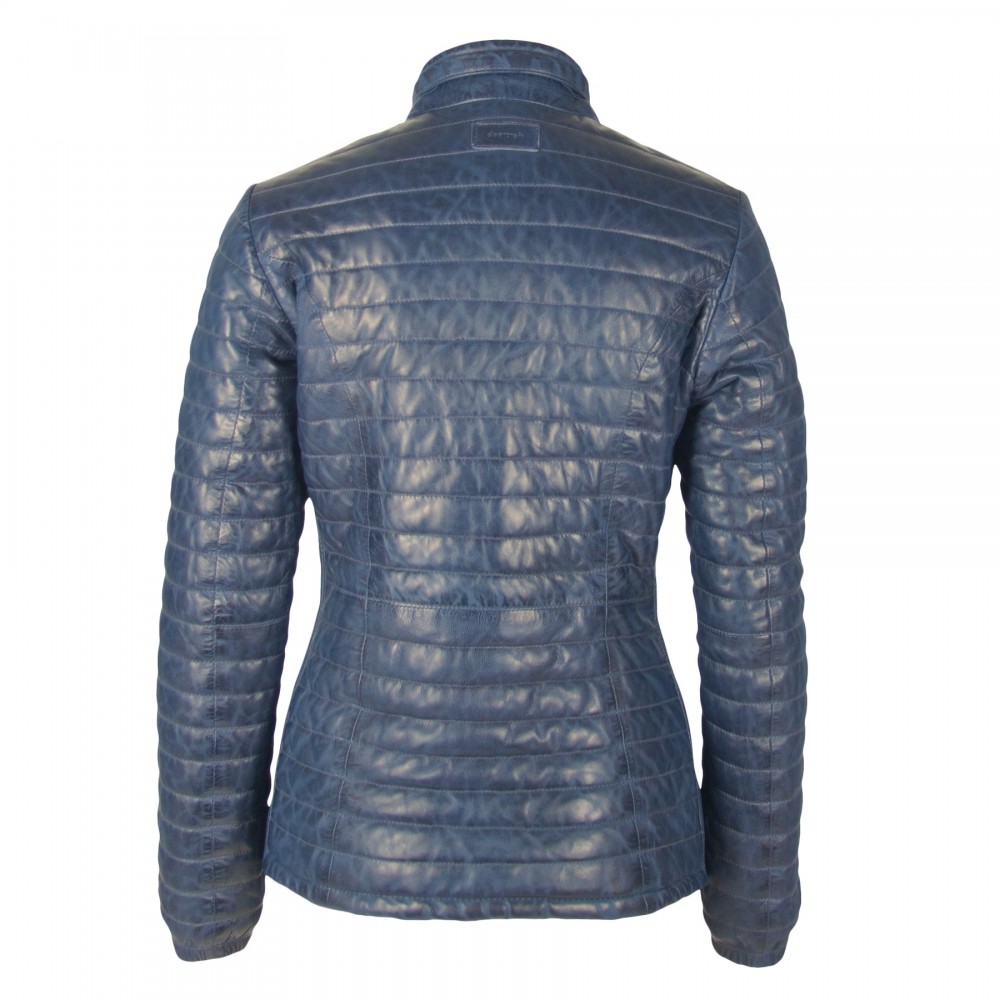 Geaca de Piele Naturala Dama Gipsy Albastra Airy LNBV W Geaca de Piele Naturala Dama Gipsy Albastra Airy LNBV W - readytowear.ro