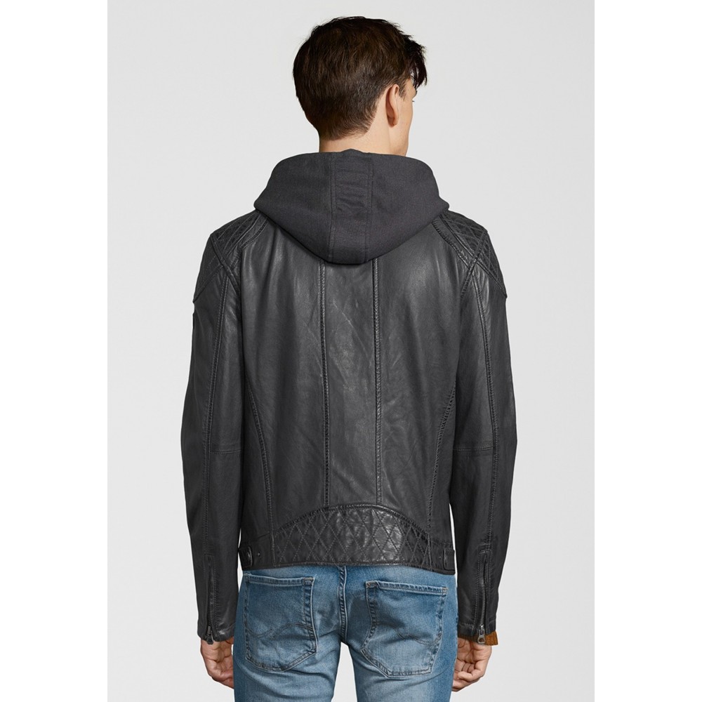 Geaca de Piele Naturala Barbati Gipsy Grafit Alek 2 S19 LABRIV Geaca de Piele Naturala Barbati Gipsy Grafit Alek 2 S19 LABRIV - readytowear.ro