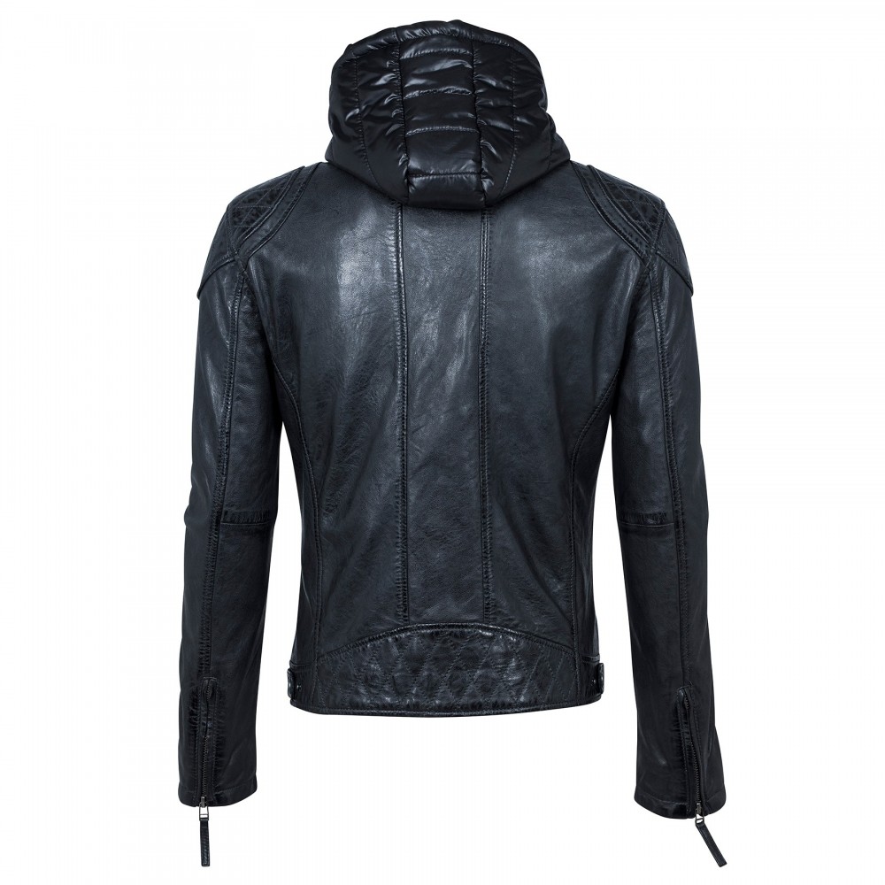 Geaca de Piele Naturala Barbati Gipsy Grafit Alek W18 LATRIV Geaca de Piele Naturala Barbati Gipsy Grafit Alek W18 LATRIV - readytowear.ro
