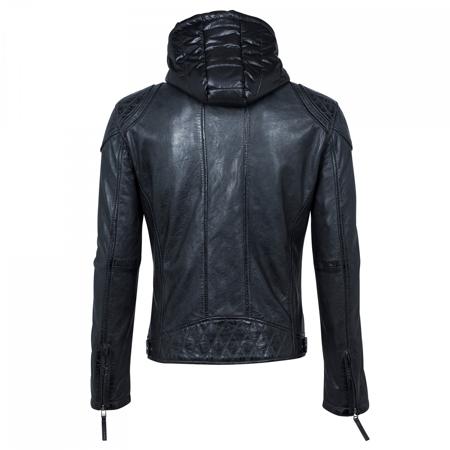 Geaca de Piele Naturala Barbati Gipsy Grafit Alek W18 LATRIV – IMBRACAMINTE