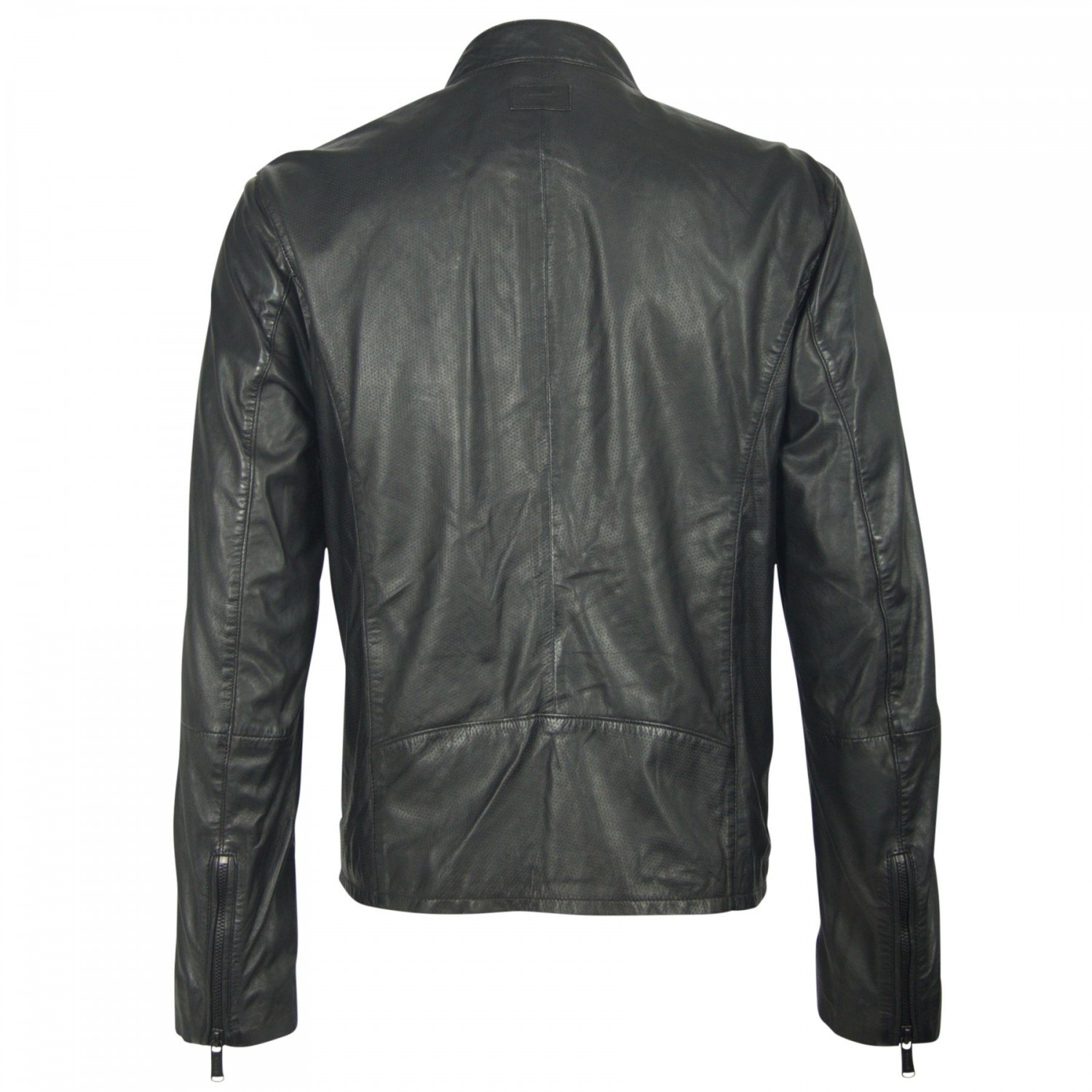 Geaca de Piele Naturala Barbati Gipsy Neagra Alex 2 LRPE – IMBRACAMINTE