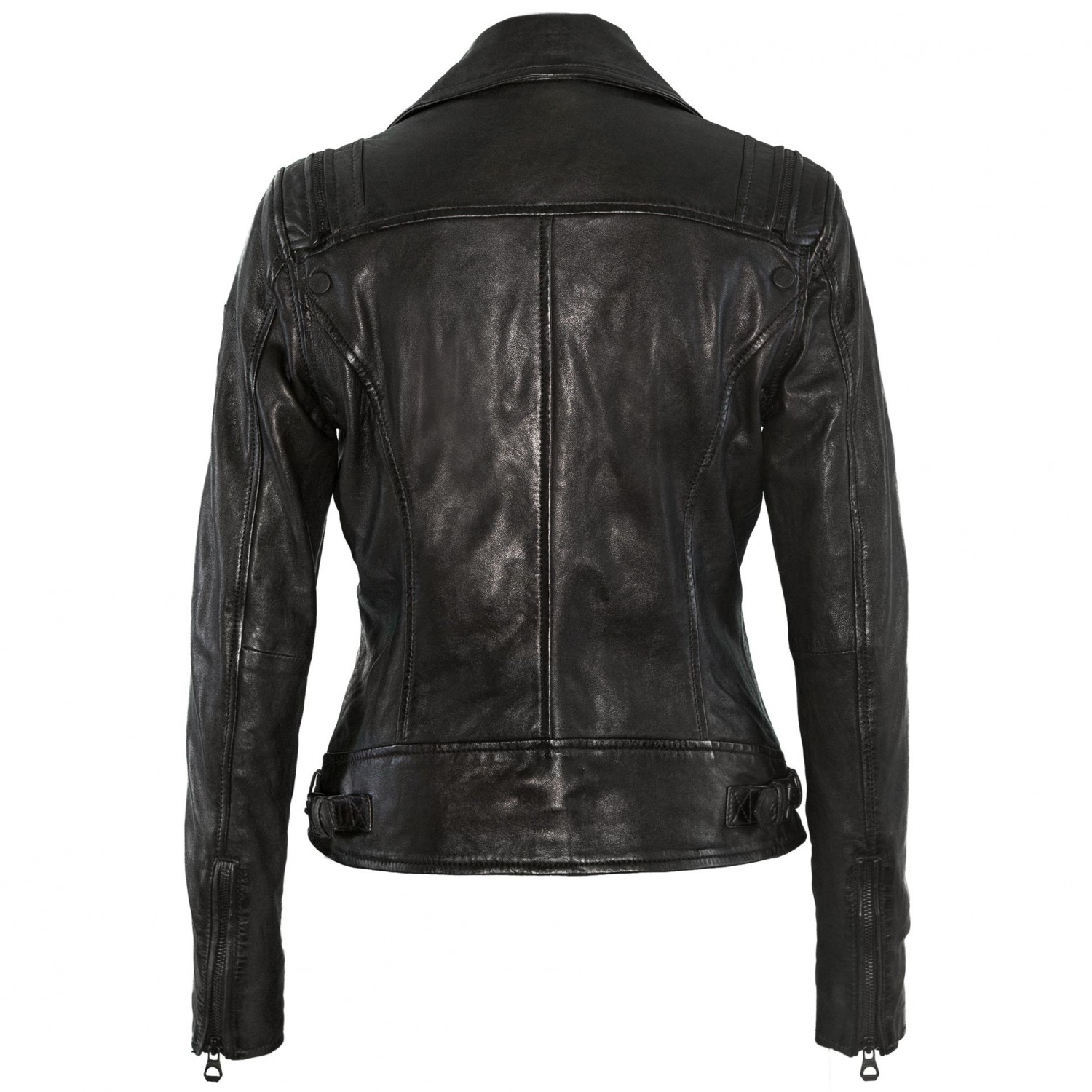 Geaca de Piele Naturala Dama Gipsy Neagra Alia NSLONTV – IMBRACAMINTE