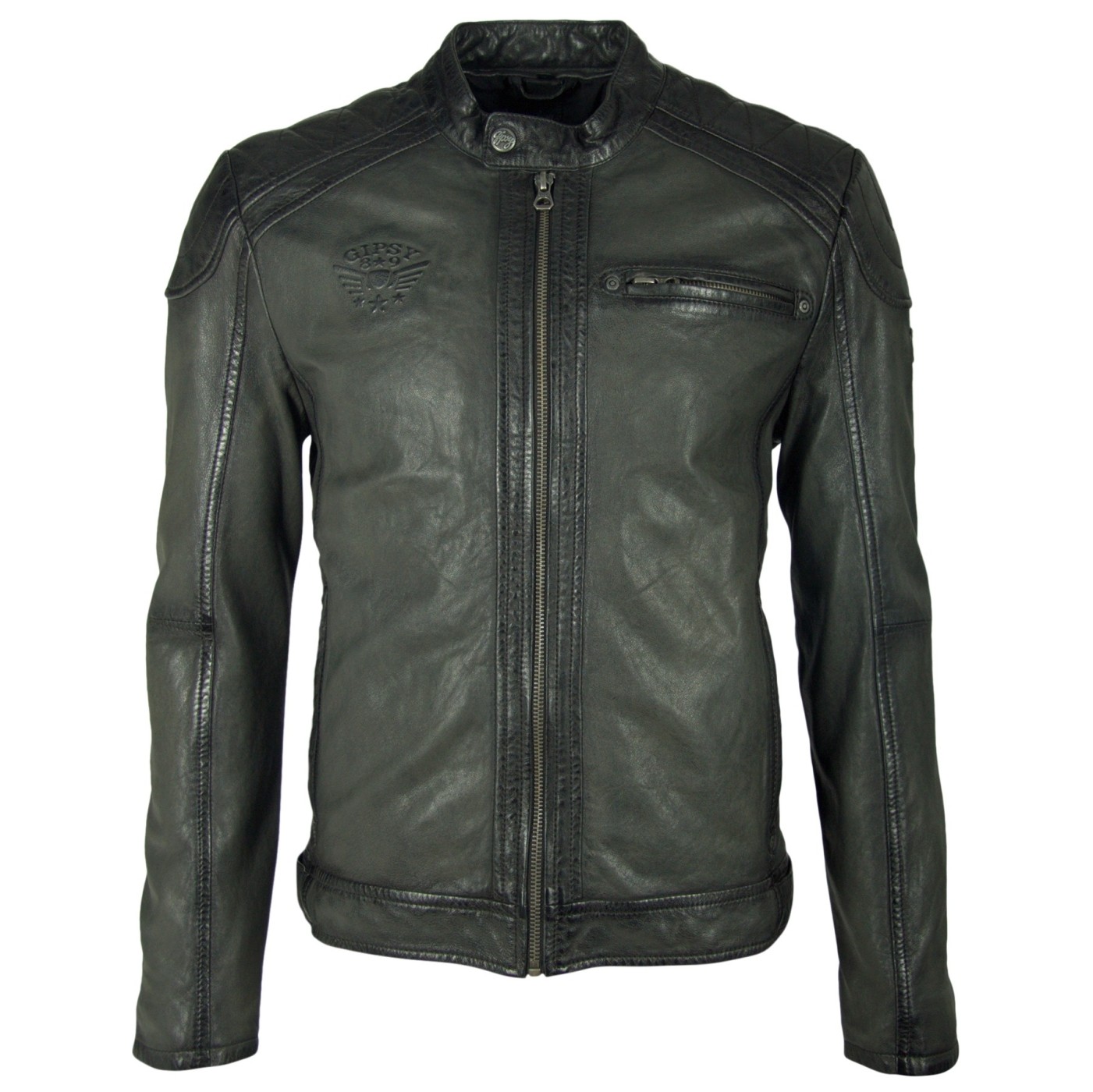 Geaca de Piele Naturala Barbati Gipsy Kaki Vintage Alix LASANV – IMBRACAMINTE Geaca de Piele Naturala Barbati Gipsy Kaki Vintage Alix LASANV – IMBRACAMINTE