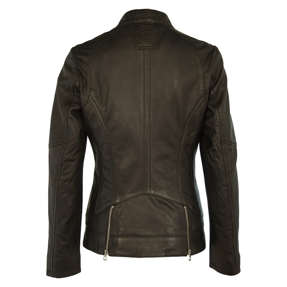 Geaca de Piele Naturala Dama Gipsy Neagra Allis LAPAV Geaca de Piele Naturala Dama Gipsy Neagra Allis LAPAV - readytowear.ro