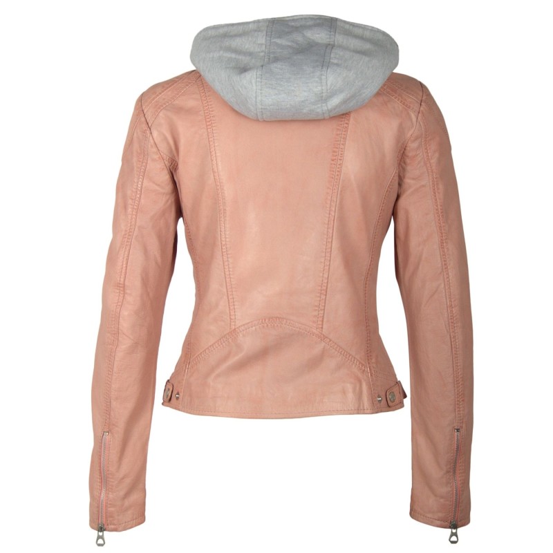 Geaca de Piele Naturala Dama Gipsy Roz Angy LAMAS – IMBRACAMINTE