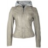 Geaca de Piele Naturala Dama Gipsy Gri Angy LAMAS Geaca de Piele Naturala Dama Gipsy Gri Angy LAMAS - readytowear.ro