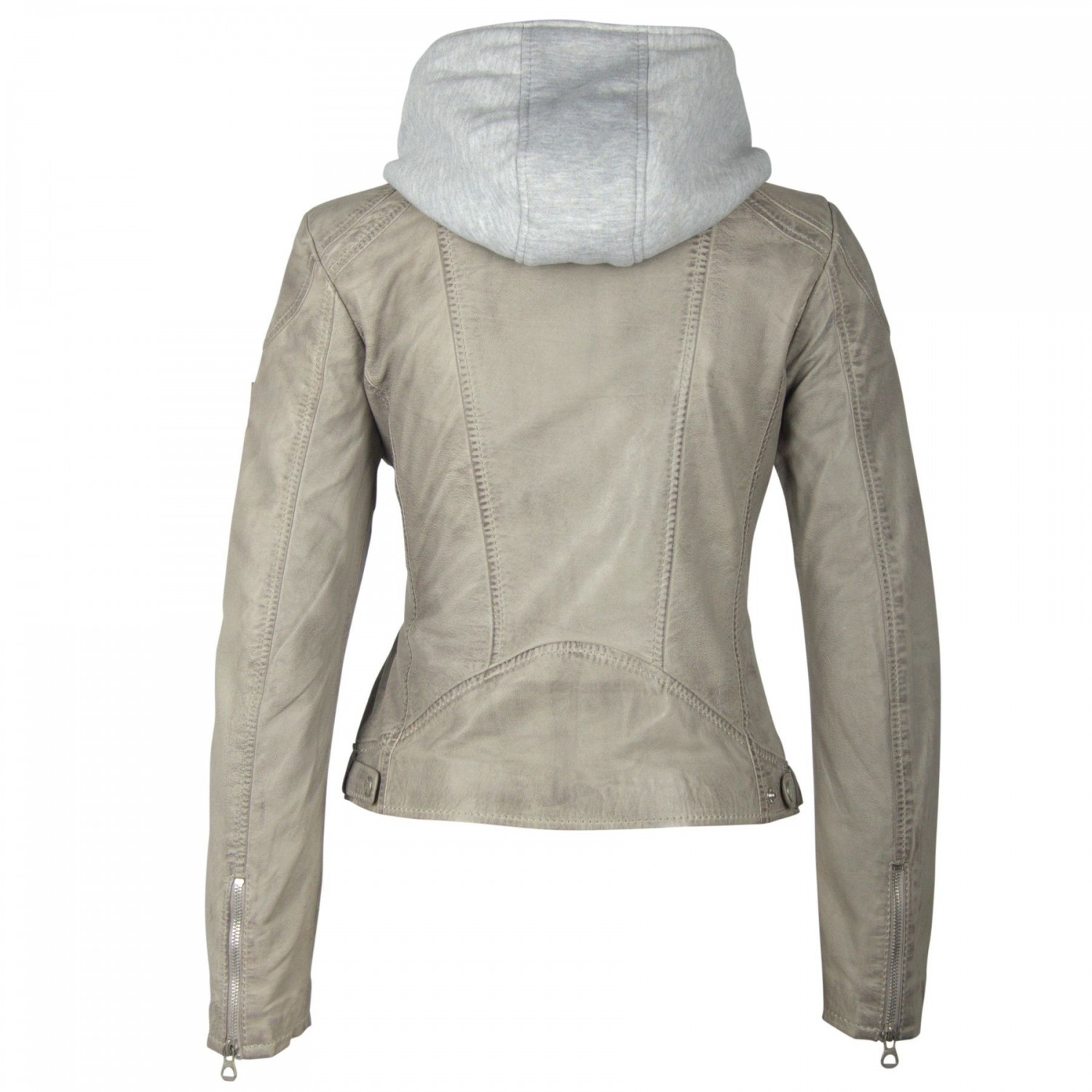 Geaca de Piele Naturala Dama Gipsy Gri Angy LAMAS – IMBRACAMINTE