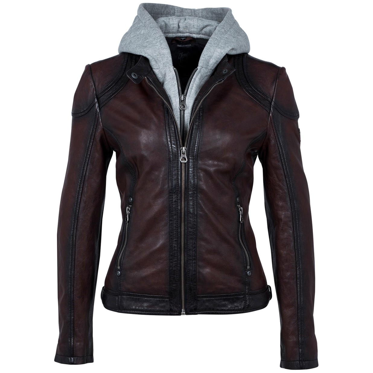 Geaca de Piele Naturala Dama Gipsy Visinie Angy W18 LASANV – IMBRACAMINTE