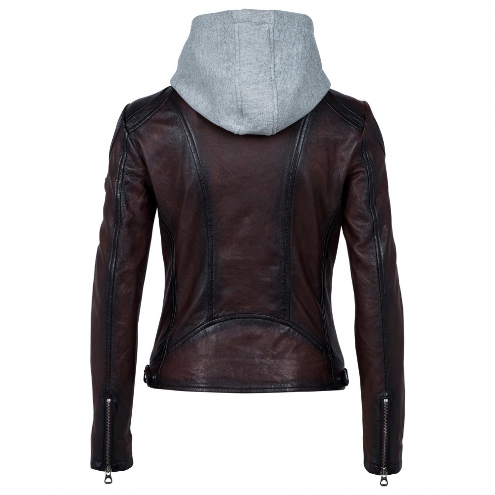 Geaca de Piele Naturala Dama Gipsy Visinie Angy W18 LASANV Geaca de Piele Naturala Dama Gipsy Visinie Angy W18 LASANV - readytowear.ro
