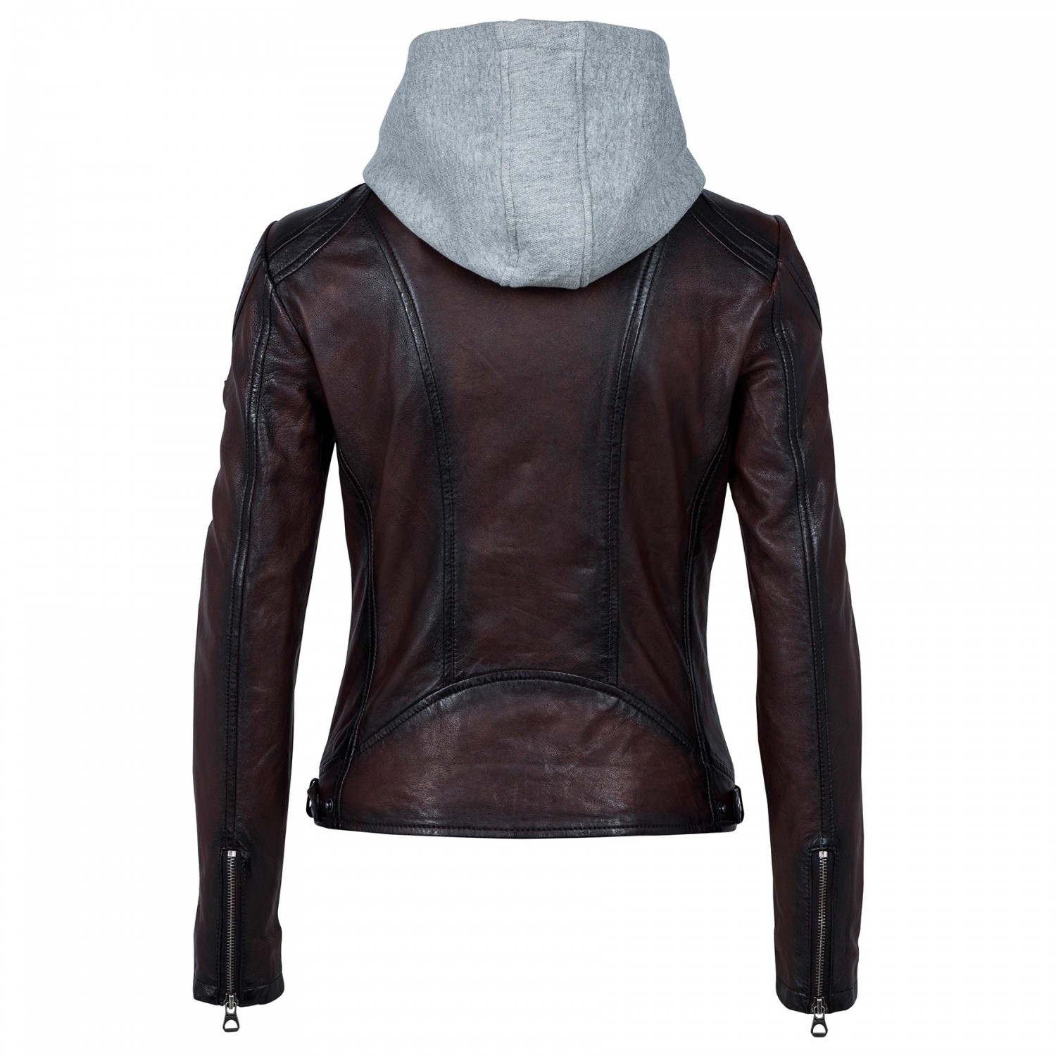 Geaca de Piele Naturala Dama Gipsy Visinie Angy W18 LASANV – IMBRACAMINTE