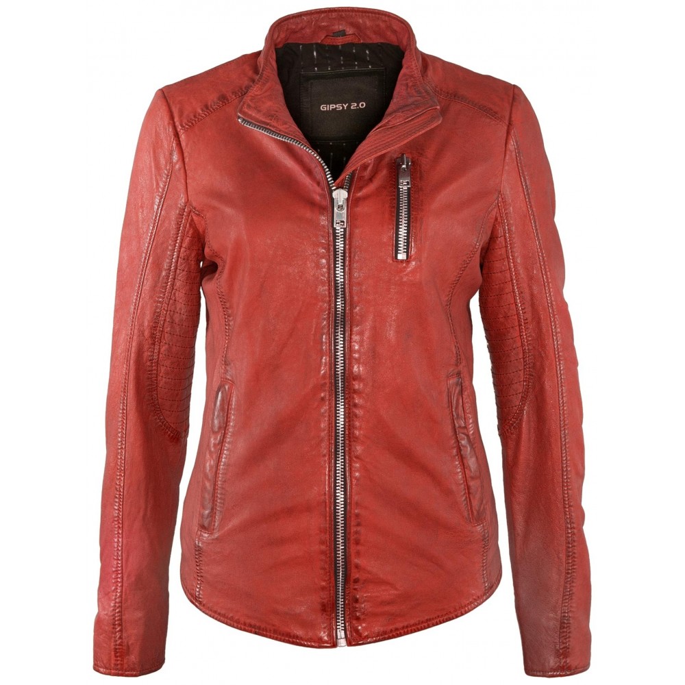 Geaca de Piele Naturala Dama Gipsy Rosie Anise SF LVWW Geaca de Piele Naturala Dama Gipsy Rosie Anise SF LVWW - readytowear.ro