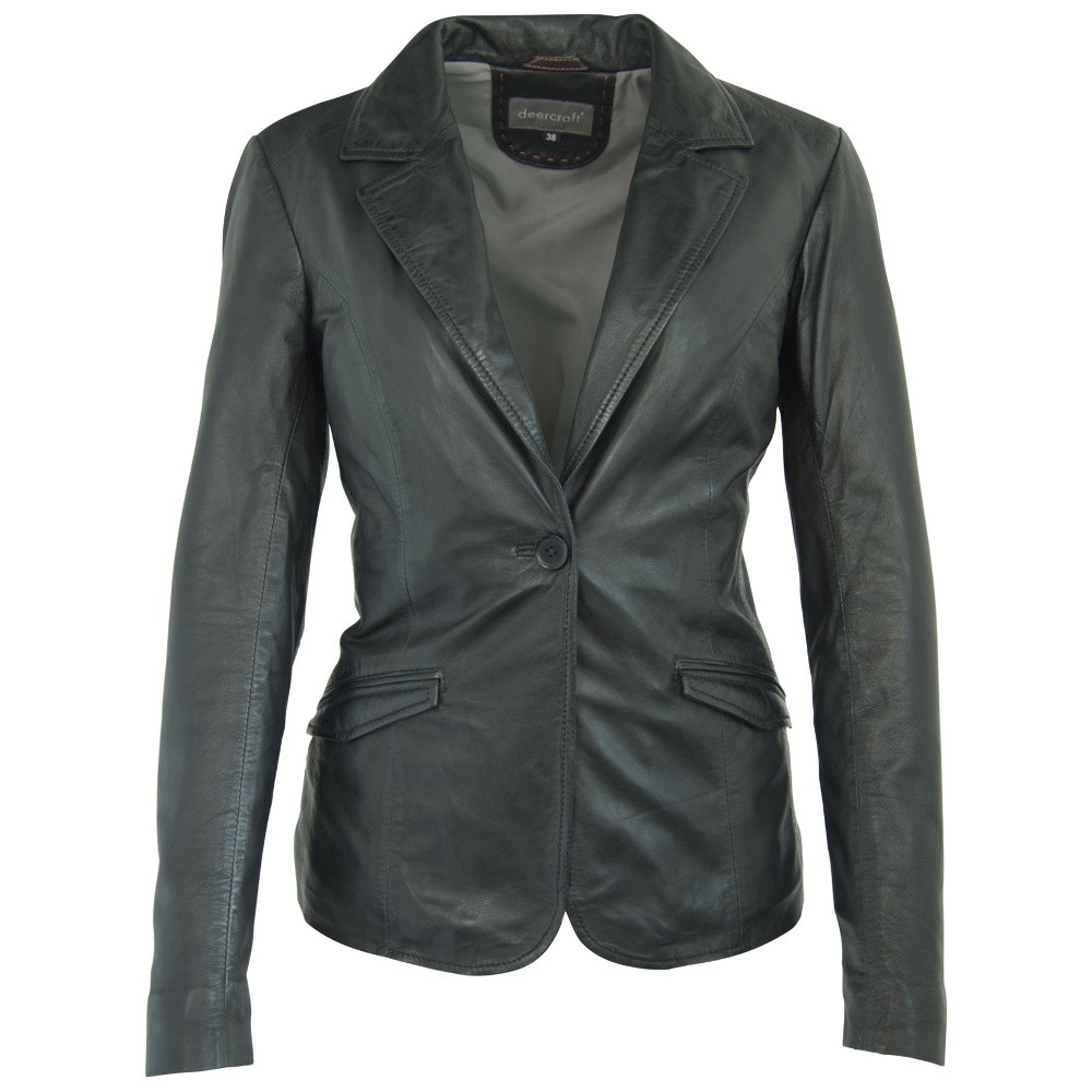 Geaca de Piele Naturala Dama Gipsy Neagra Anya S18 LDRV Geaca de Piele Naturala Dama Gipsy Neagra Anya S18 LDRV - readytowear