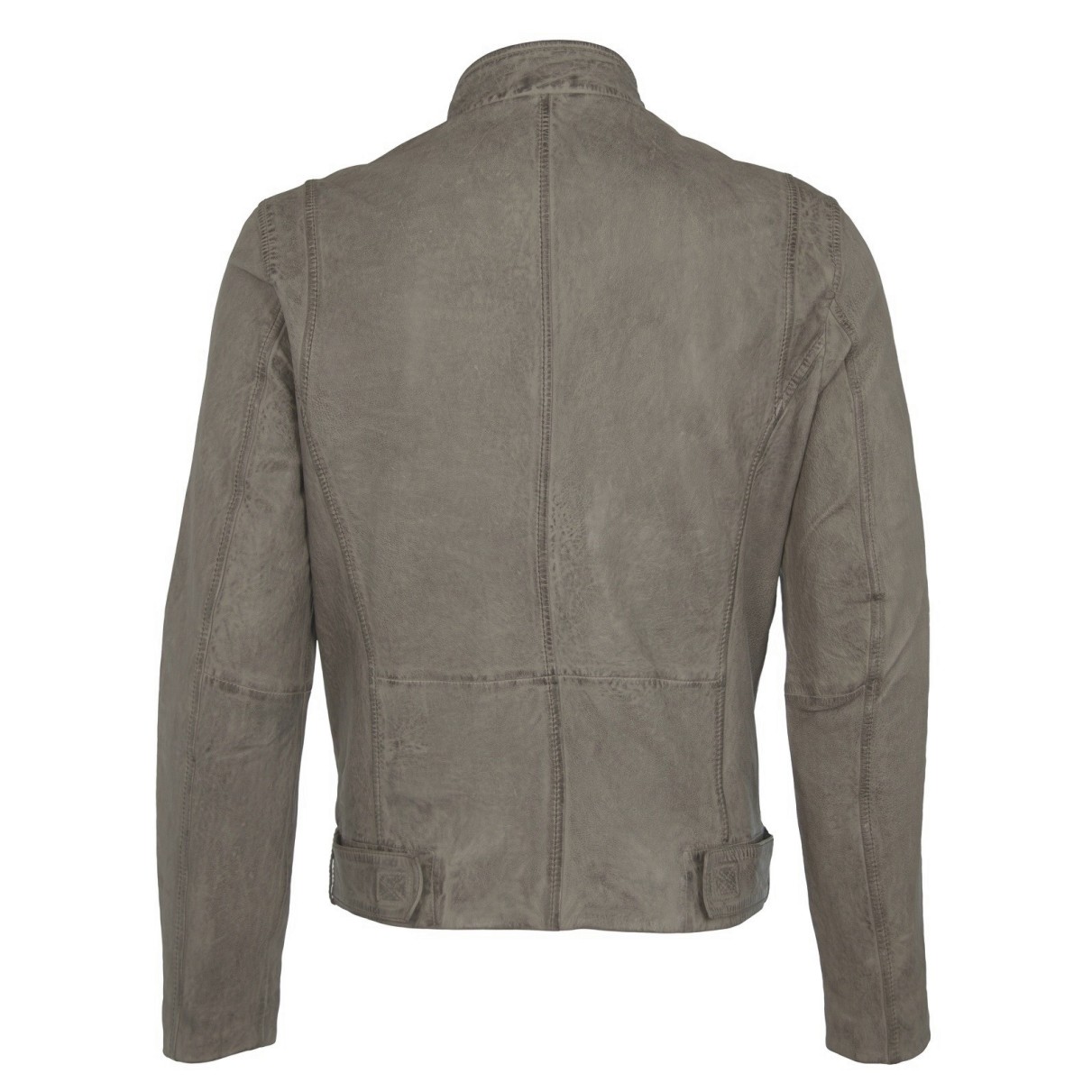 Geaca din Piele Naturala Gipsy Barbati Gri Aric SF LATEOV – IMBRACAMINTE