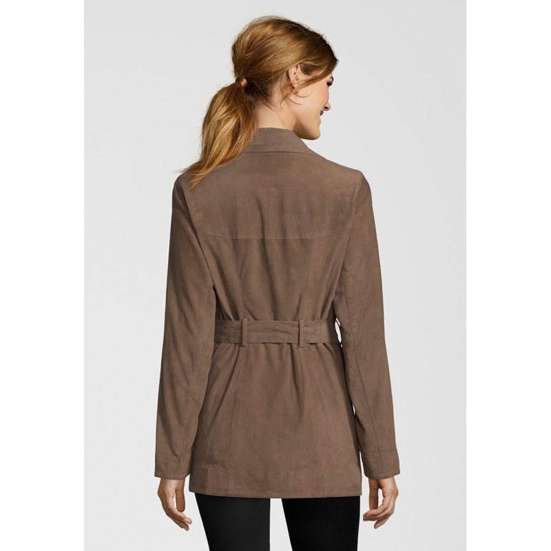 Geaca Lunga de Piele Naturala Dama Gipsy Kaki Arizona ZV – IMBRACAMINTE Geaca Lunga de Piele Naturala Dama Gipsy Kaki Arizona ZV – IMBRACAMINTE