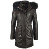 Geaca Lunga de Piele Naturala Dama Gipsy Maro Inchis Aubrey NSLONTV W Geaca Lunga de Piele Naturala Dama Gipsy Maro Inchis Aubrey NSLONTV W - readytowear