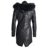 Geaca Lunga de Piele Naturala Dama Gipsy Neagra Aubrey NSLONTV W Geaca Lunga de Piele Naturala Dama Gipsy Neagra Aubrey NSLONTV W - readytowear.ro