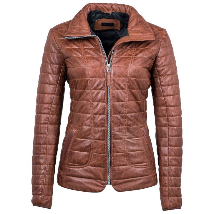 Geaca de Piele Naturala Dama Gipsy Coniac Aurora LNB W – IMBRACAMINTE Geaca de Piele Naturala Dama Gipsy Coniac Aurora LNB W – IMBRACAMINTE