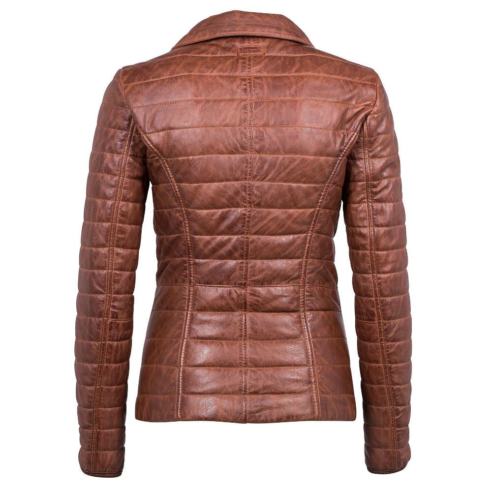 Geaca de Piele Naturala Dama Gipsy Coniac Aurora LNB W Geaca de Piele Naturala Dama Gipsy Coniac Aurora LNB W - readytowear.ro