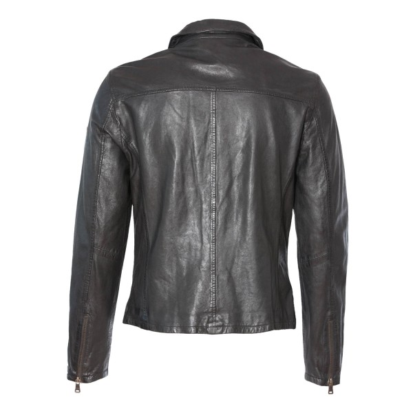Geaca din Piele Naturala Barbati Gipsy Neagra Barry SF LONTV – IMBRACAMINTE — fotografia 2
