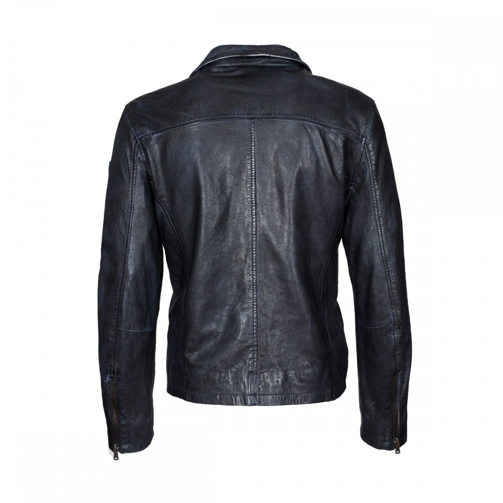 Geaca din Piele Naturala Barbati Gipsy Bleumarin Bart S16 LAKEV Geaca din Piele Naturala Barbati Gipsy Bleumarin Bart S16 LAKEV - readytowear.ro