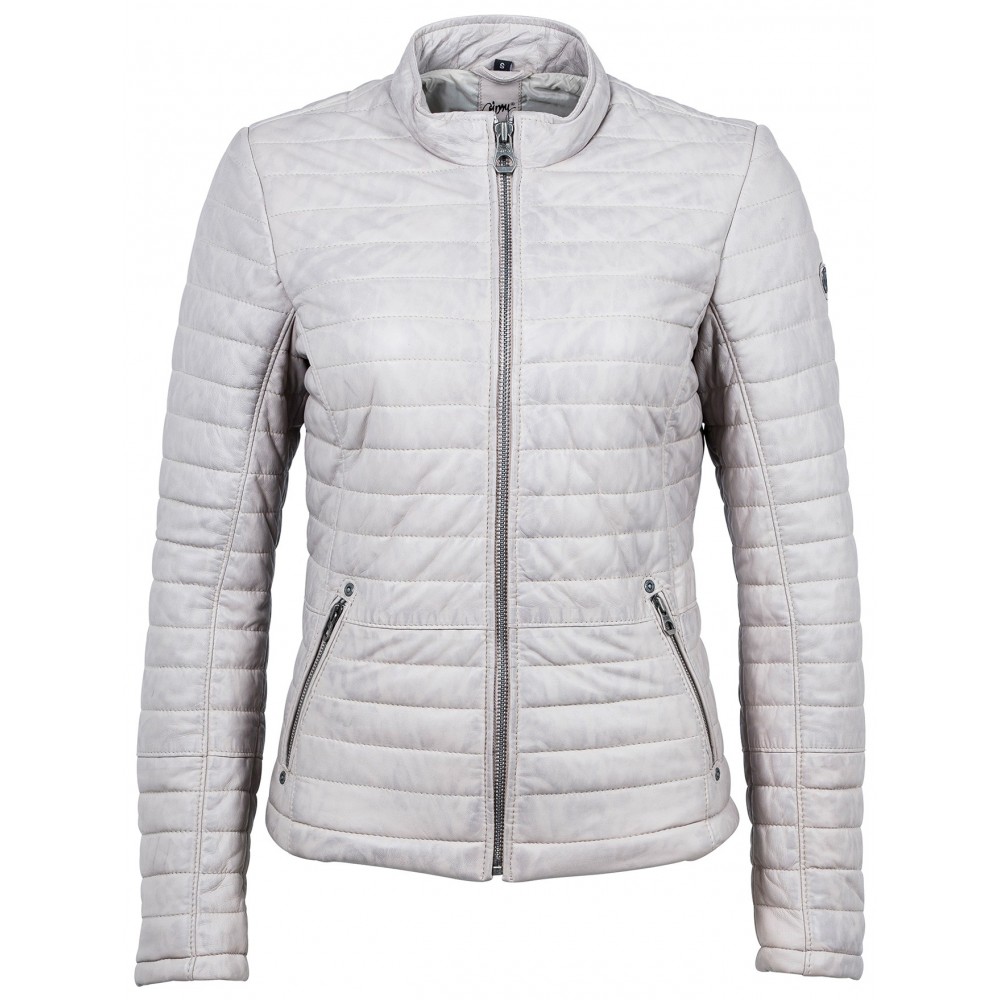 Geaca de Piele Naturala Dama Gipsy Gri Baya LNB W Geaca de Piele Naturala Dama Gipsy Gri Baya LNB W - readytowear.ro